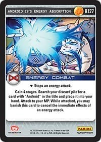 Android 19's Energy Absorption — Panini: Evolution card