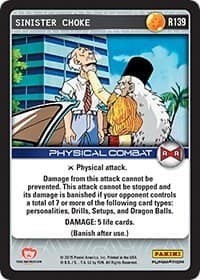Sinister Choke — Panini: Evolution card