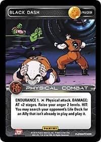 Black Dash — Panini: Movie Collection card
