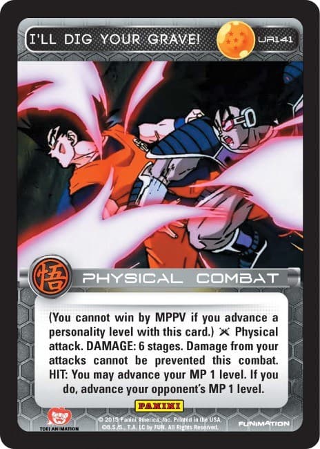 I'll Dig Your Grave! — Panini: Movie Collection card