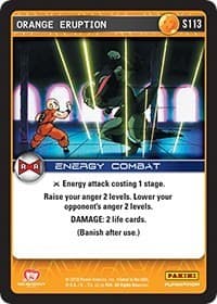 Orange Eruption — Panini: Evolution card