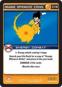 Orange Offensive Strike — Panini: Evolution card