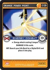 Orange Power Point — Panini: Evolution card