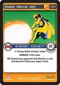 Orange Precise Shot — Panini: Evolution card