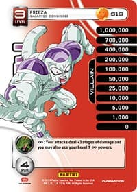 Frieza - Galactic Conquerer (Rainbow Parallel Foil) — Panini: Set 1 card