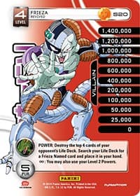 Frieza - Revived (Rainbow Parallel Foil) — Panini: Set 1 card