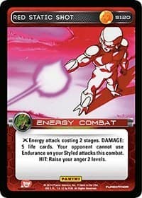 Red Static Shot — Panini: Set 1 card