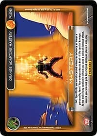Orange Adaptive Mastery — Panini: Set 1 card