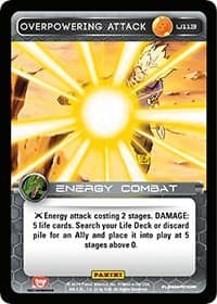 Overpowering Attack — Panini: Set 1 card