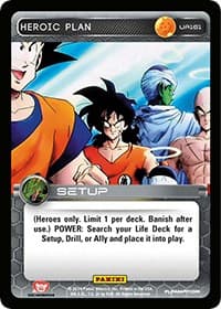 Heroic Plan — Panini: Set 1 card