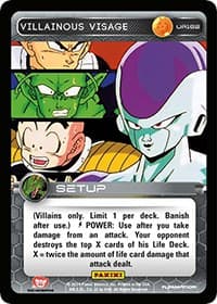 Villainous Visage — Panini: Set 1 card