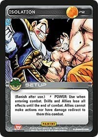 Isolation (Heroes & Villains) — Panini Promo Cards card