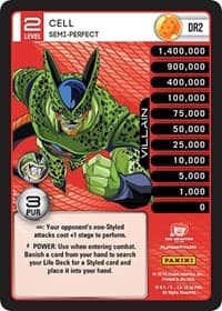 Cell - Semi-Perfect — Panini: Perfection card