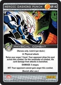 Heroic Dashing Punch — Panini: Perfection card