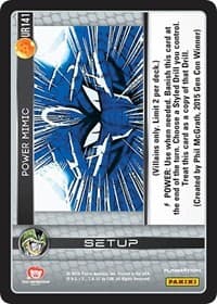 Power Mimic — Panini: Perfection card