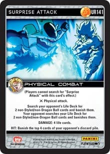 Surprise Attack — Panini: Vengeance card