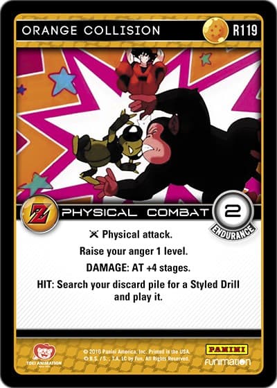 Orange Collision — Panini: Awakening card
