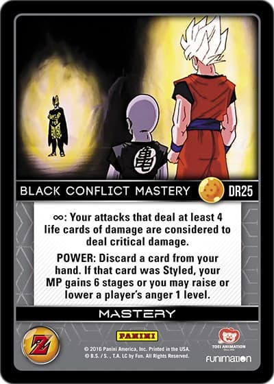 Black Conflict Mastery — Panini: Awakening card