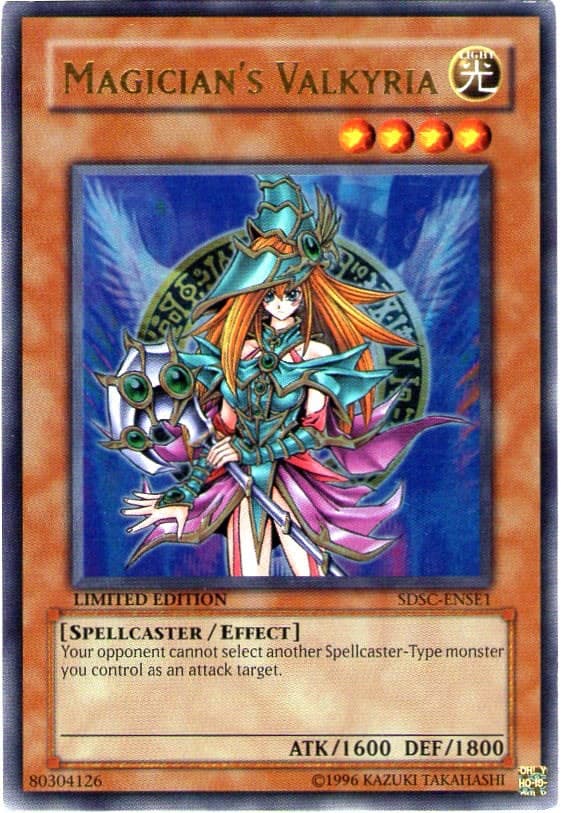Magician's Valkyria — Structure Deck: Spellcaster's Command card