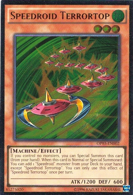 Speedroid Terrortop (UTR) — OTS Tournament Pack 3 card