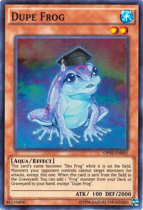 Dupe Frog — OTS Tournament Pack 3 card