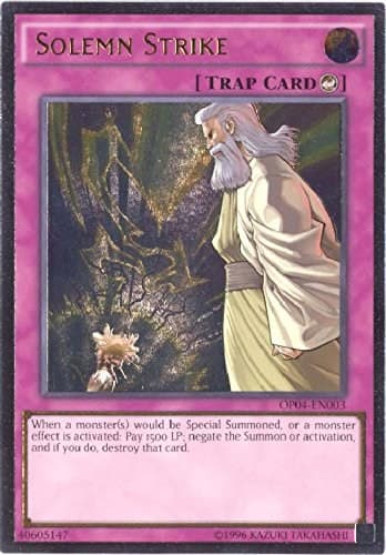 Solemn Strike (UTR) — OTS Tournament Pack 4 card