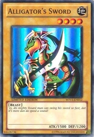 Alligator's Sword — World Championship 2011 Card Pack card