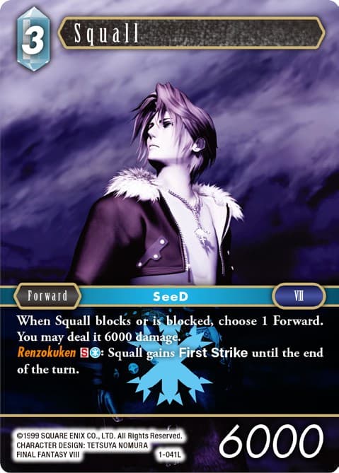 Squall (Legend) — Opus I card