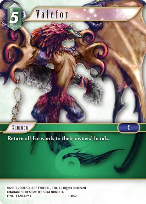 Valefor — Opus I card