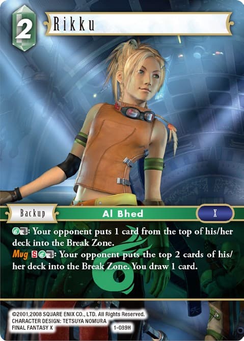 Rikku (Hero) — Opus I card