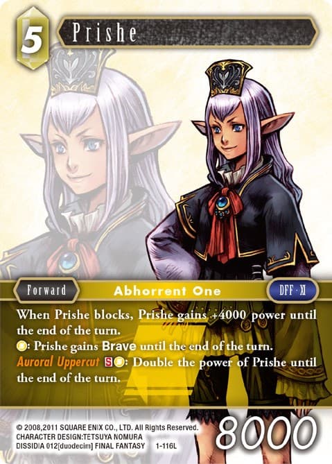 Prishe — Opus I card