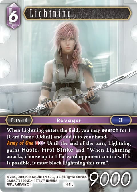 Lightning (Legend) — Opus I card