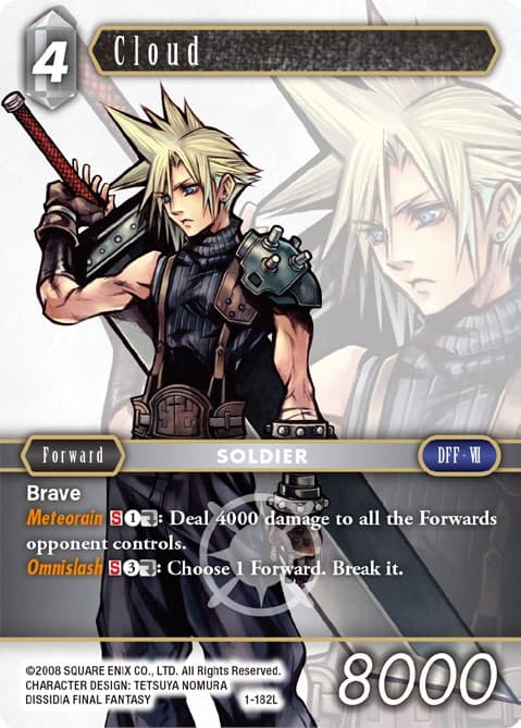 Cloud (Legend) — Opus I card
