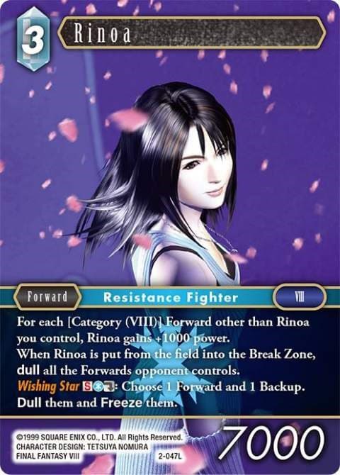Rinoa (Legend) — Opus II card