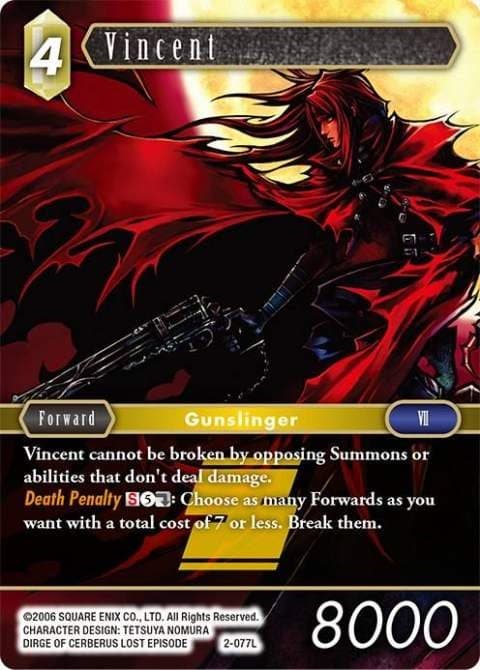 Vincent (Legend) — Opus II card