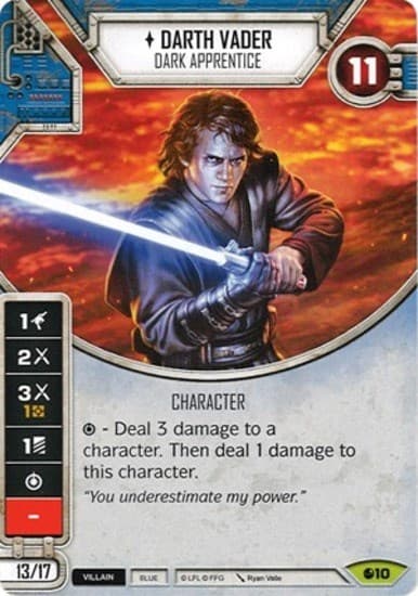Darth Vader - Dark Apprentice — Spirit of Rebellion card
