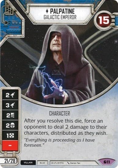 Palpatine - Galactic Emperor — Spirit of Rebellion card