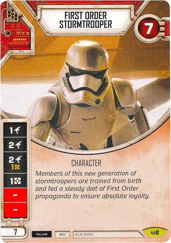 First Order Stormtrooper — Awakenings card