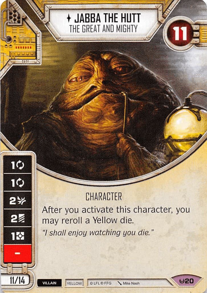 Jabba The Hutt - The Great and Mighty — Awakenings card