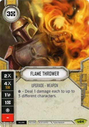 Flame Thrower — Awakenings card
