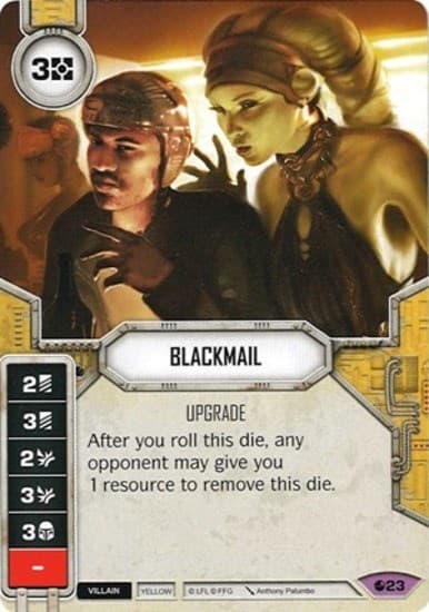 Blackmail (Card Only) — Spirit of Rebellion card