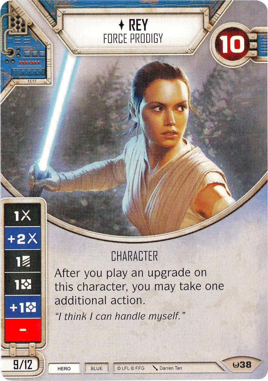 Rey - Force Prodigy (Card Only) — Awakenings card