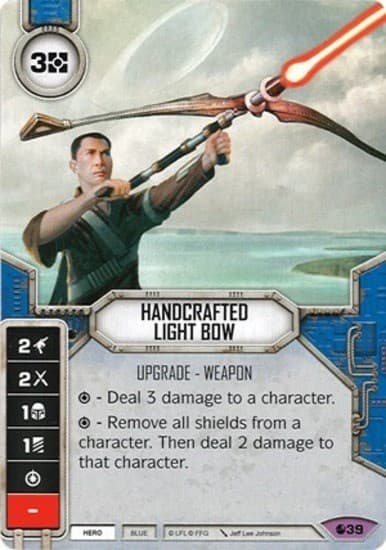 Handcrafted Light Bow (Card Only) — Spirit of Rebellion card