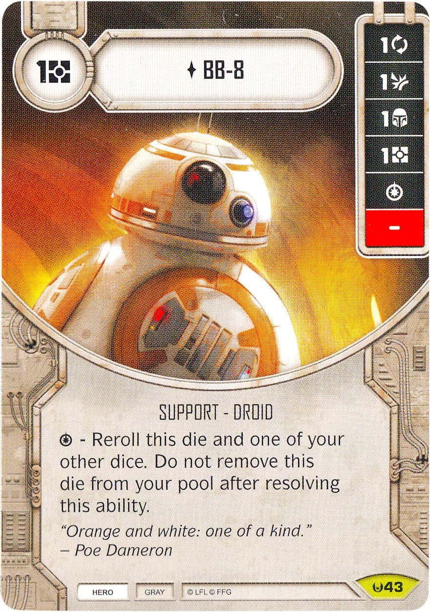 BB-8 (Card Only) — Awakenings card