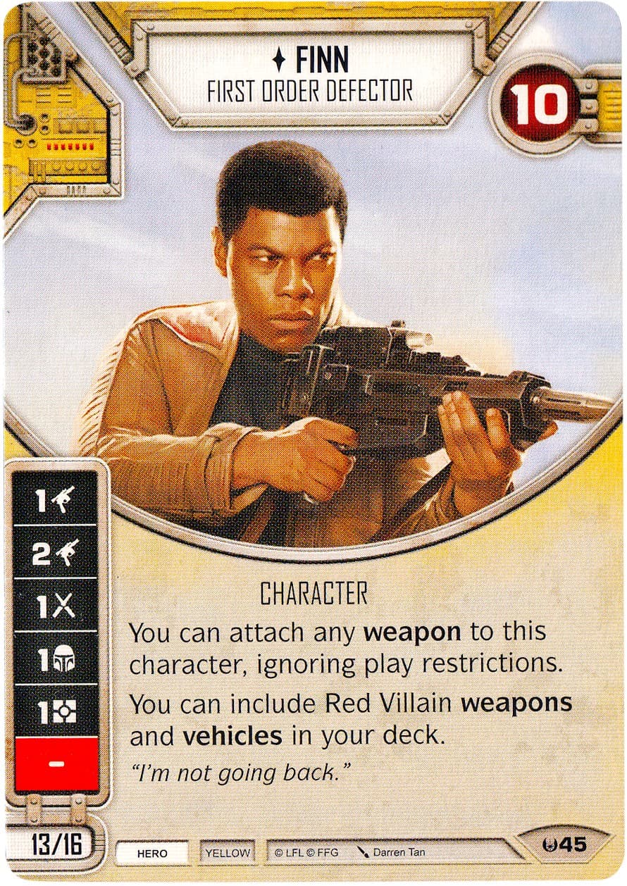 Finn - First Order Defector (Card Only) — Awakenings card