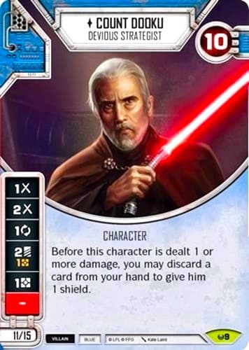 Count Dooku - Devious Strategist (Card Only) — Awakenings card
