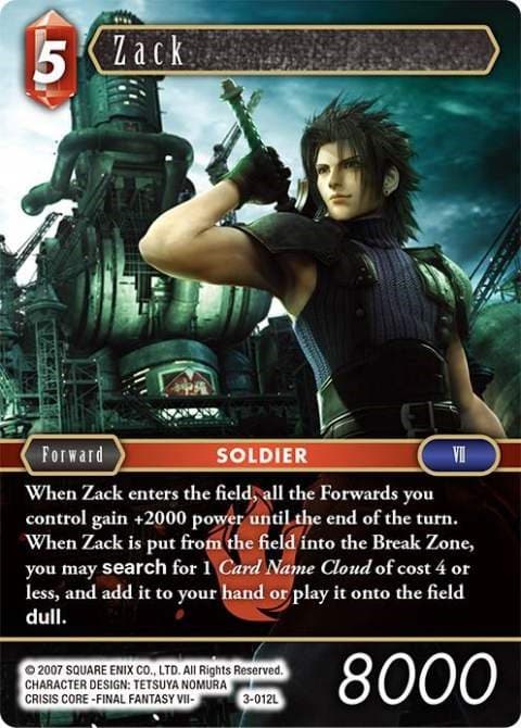 Zack — Opus III card