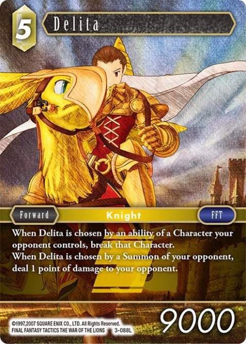 Delita — Opus III card