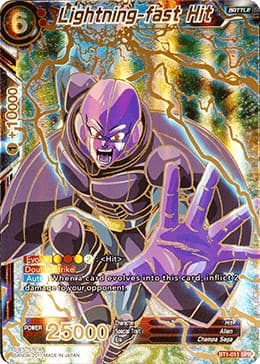 Lightning-fast Hit (SPR) — Galactic Battle card