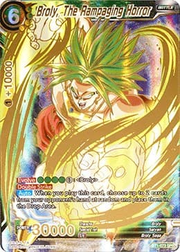 Broly, The Rampaging Horror (SPR) — Galactic Battle card